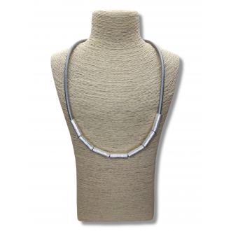 Kaklarota (metāls + audums)