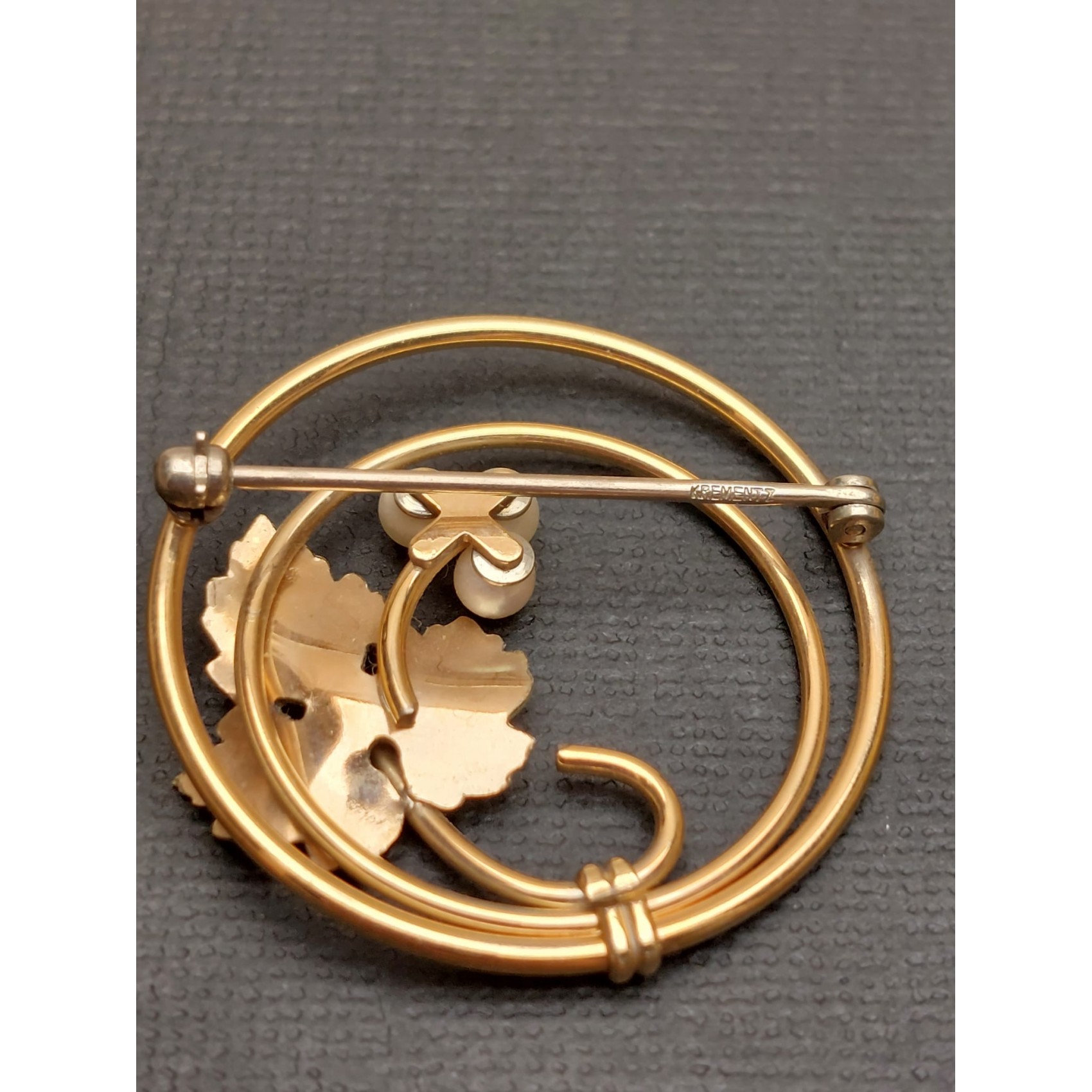 Vintage broša KREMENTZ