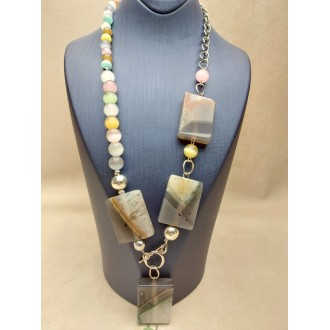 Kaklarota ( dabīgie akmeņi )