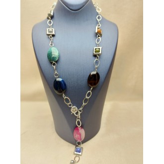 Kaklarota ( dabīgie akmeņi )