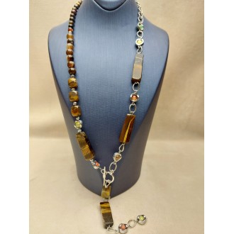 Kaklarota ( dabīgie akmeņi )