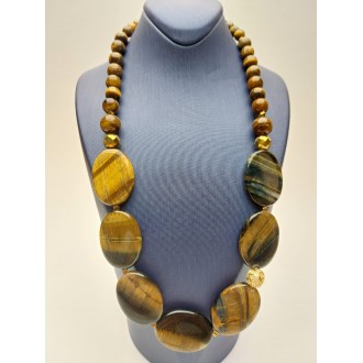 Kaklarota ( dabīgie akmeņi )