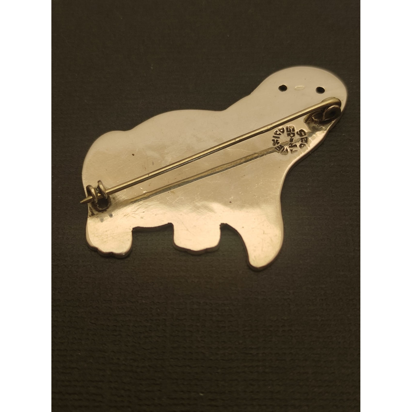 Vintage broša ( sudrabs 925 )