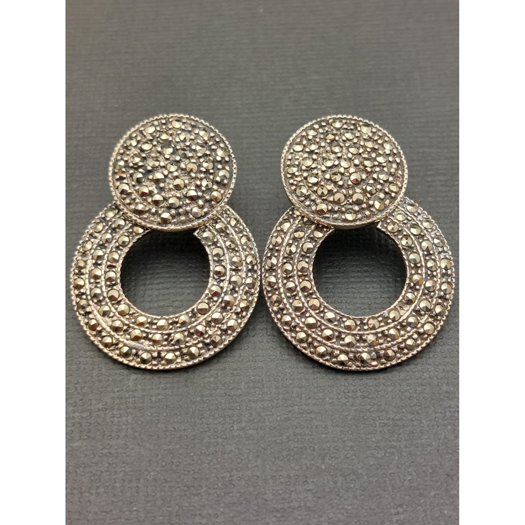 Vintage sudraba auskari