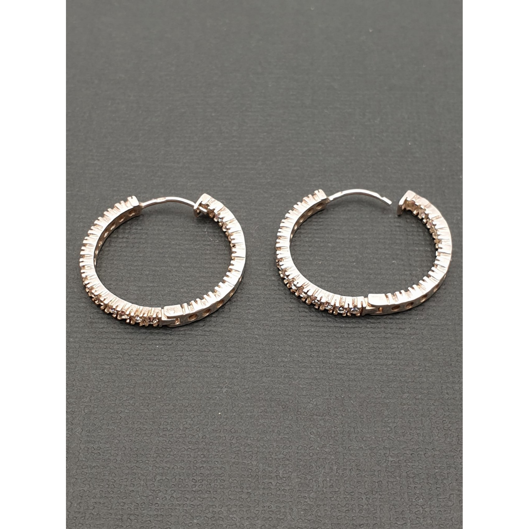 Vintage auskari / sudrabs 830 /