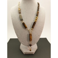 Kaklarota ( dabīgie akmeņi )