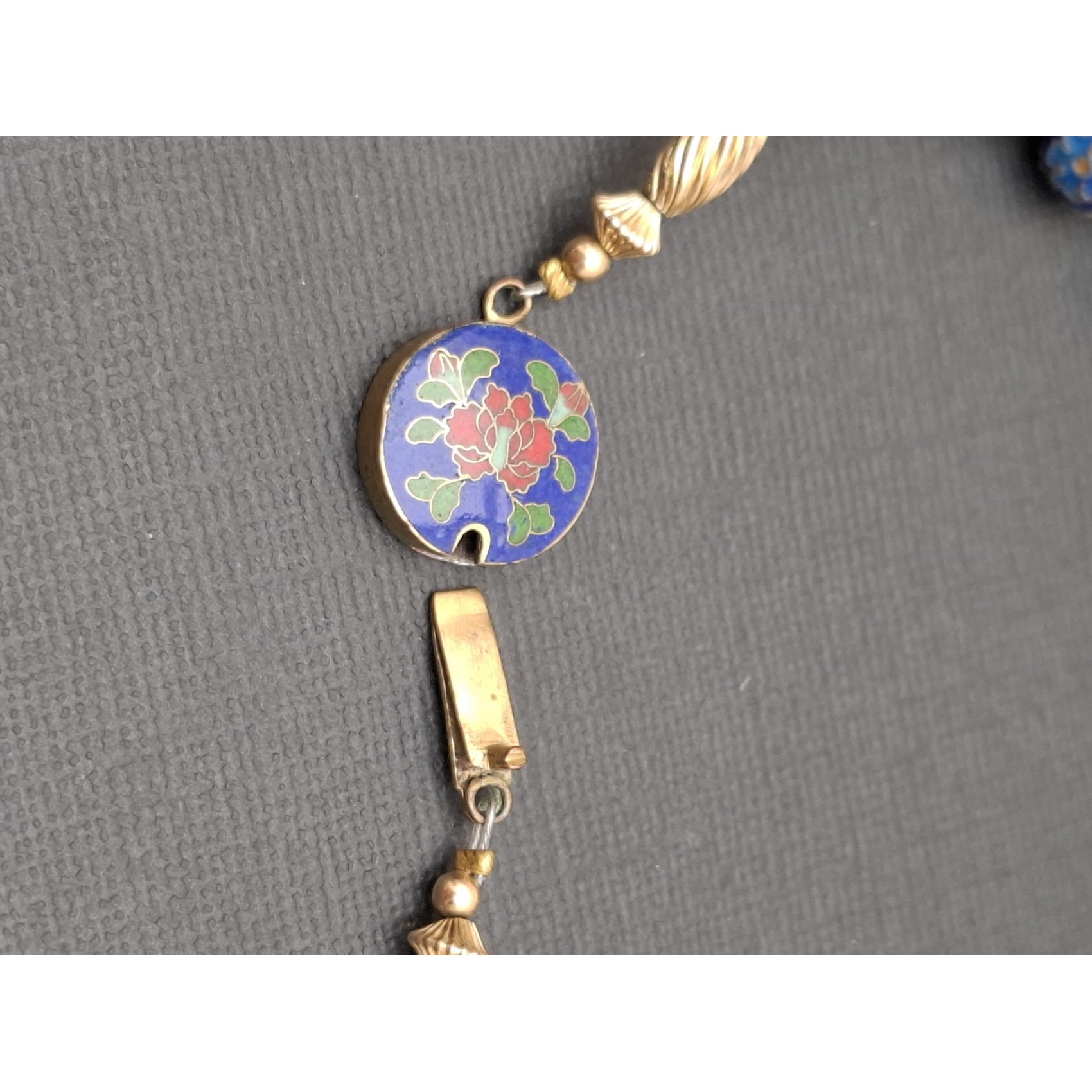 Vintage kaklarota  CHINESE CLOISONNE