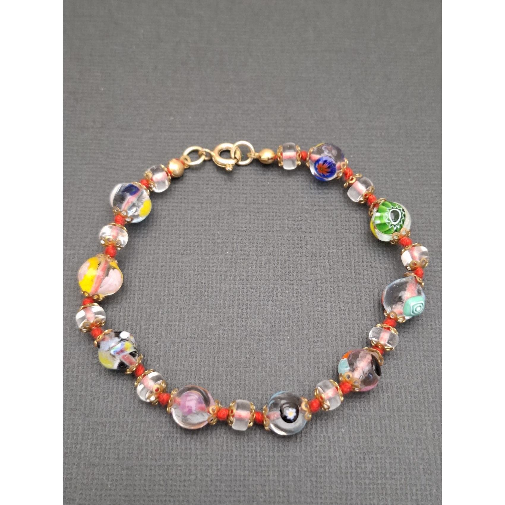 Vintage rokassprādze MURANO GLASS