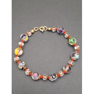 Vintage rokassprādze MURANO GLASS