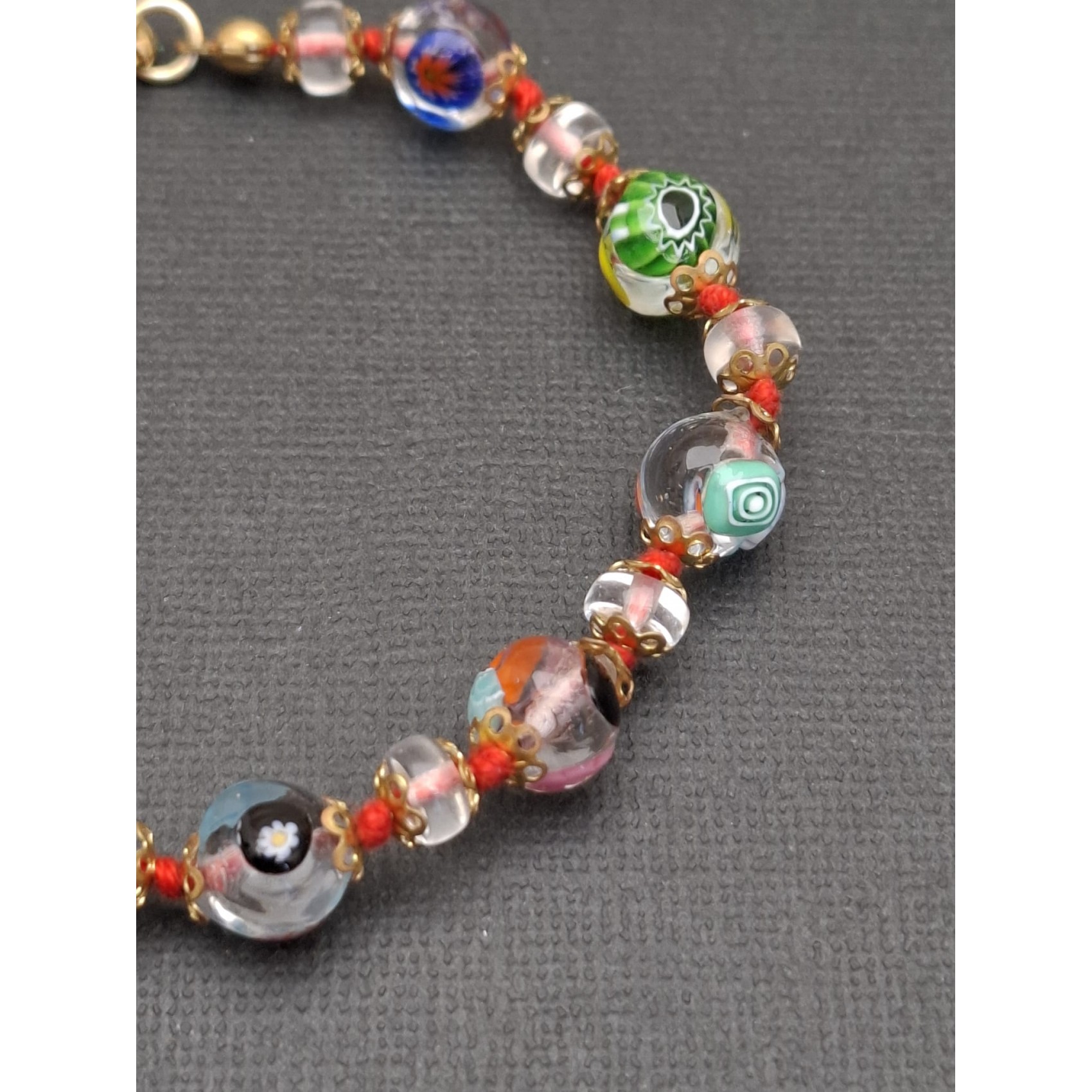 Vintage rokassprādze MURANO GLASS