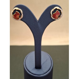 Vintage auskari CLOISONE