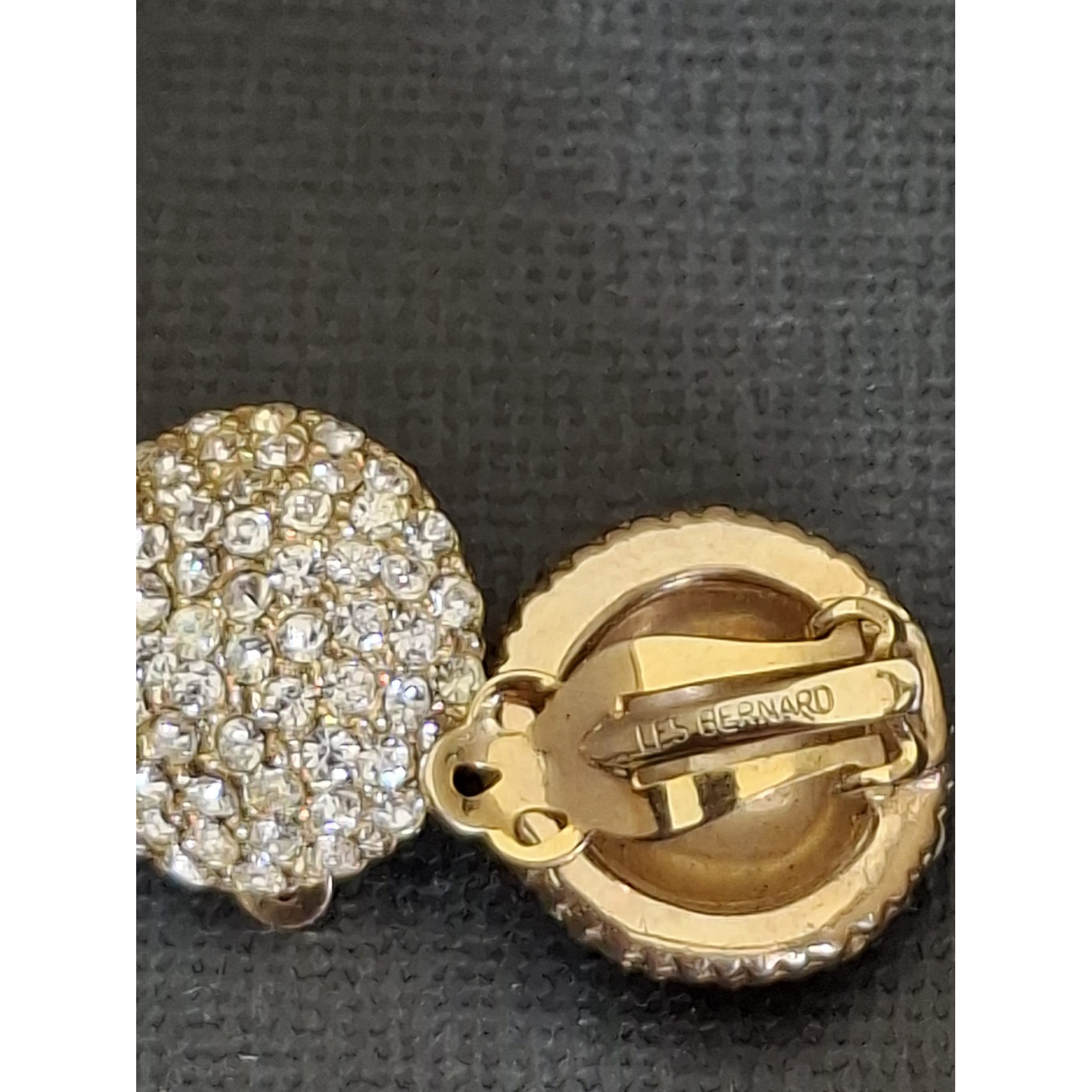 Vintage klipši LES BERNARD