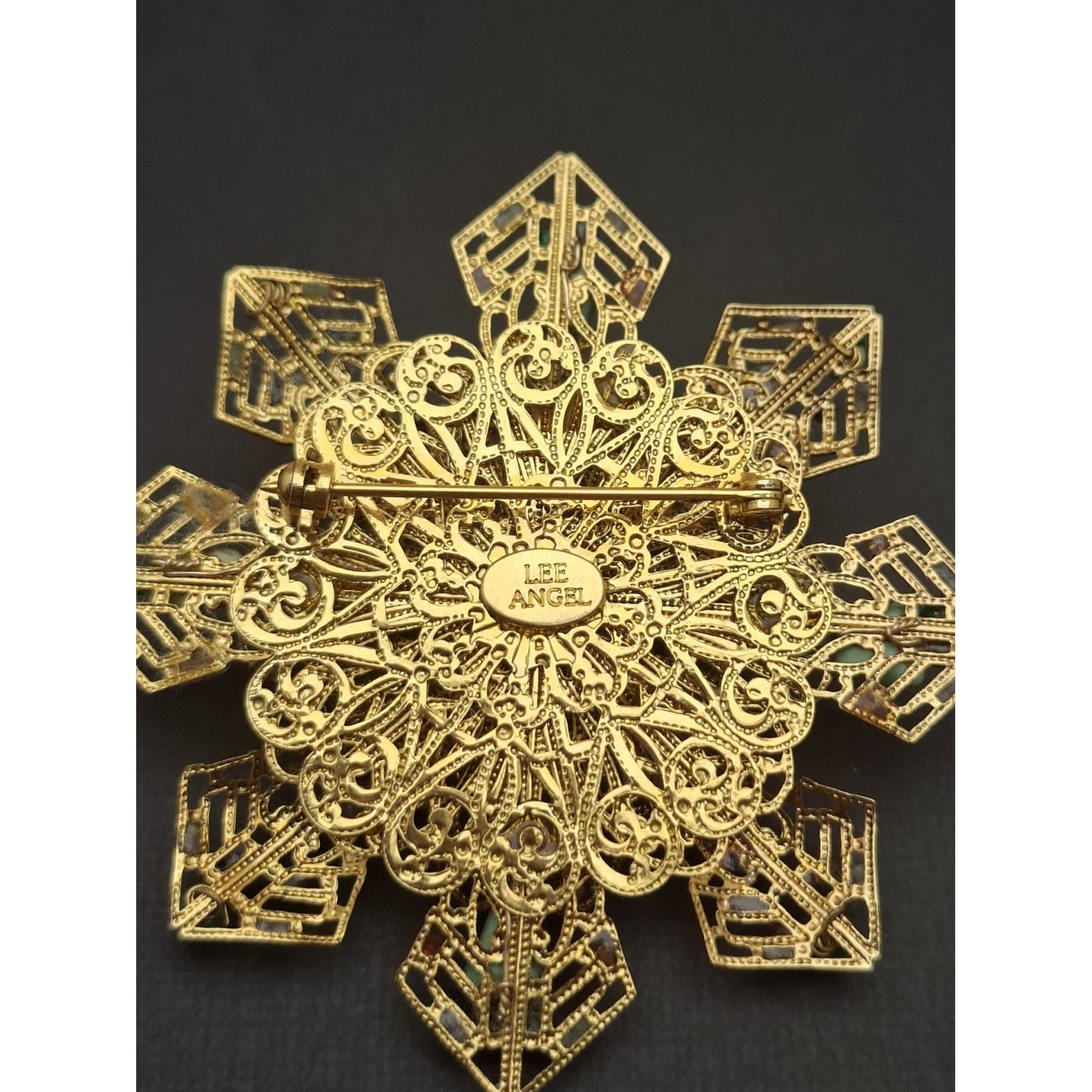 Vintage broša LEE ANGEL