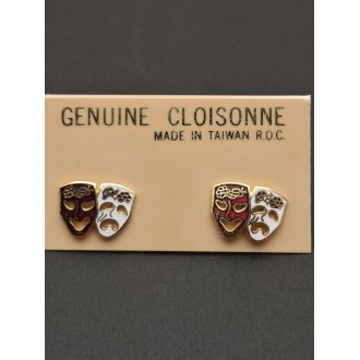 Vintage auskari CLOISONE