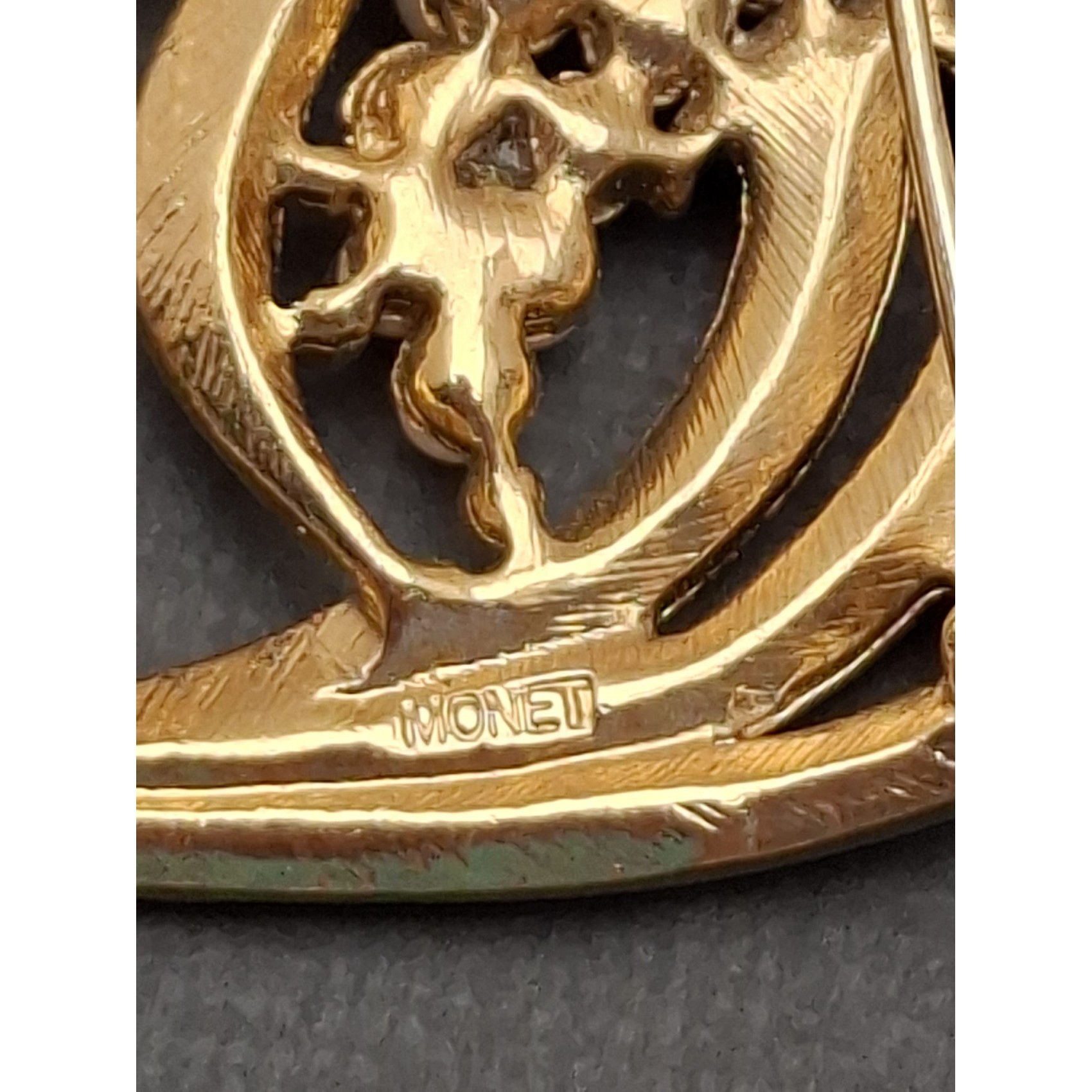 Vintage broša MONET