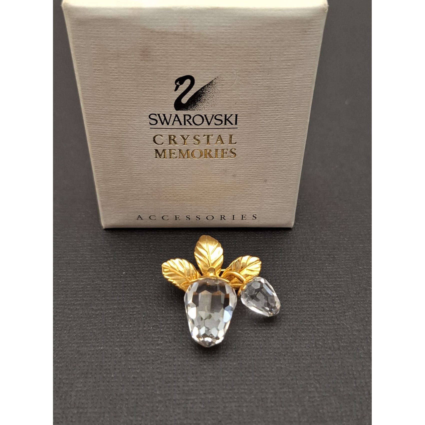 Vintage broša SWAROVSKI