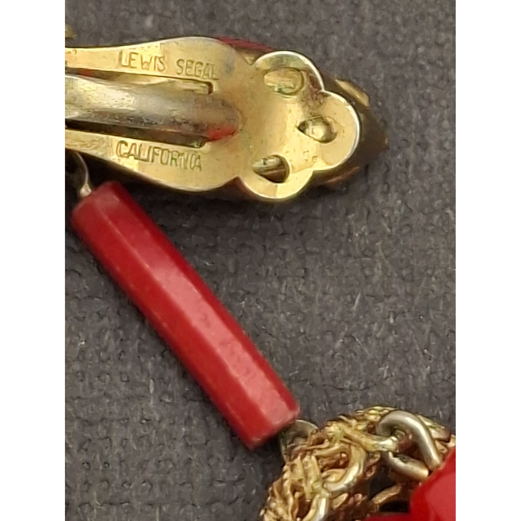 Vintage klipši LEWIS SEGAL