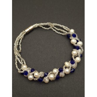 Rokassprādze (dabiskās pērles)