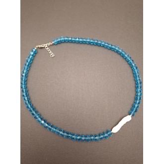 Kaklarota ( kristāli/baroka pērle )