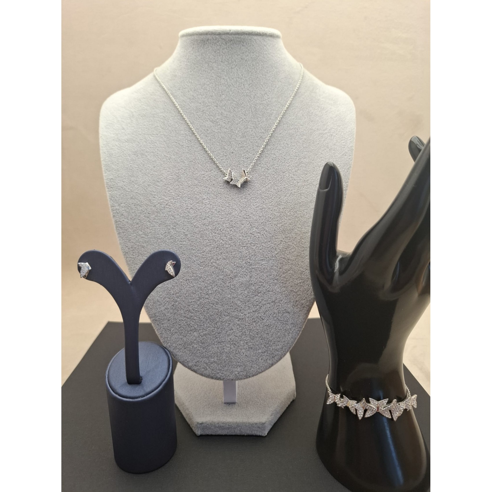 Vintage kaklarota / komplekts SWAROVSKI