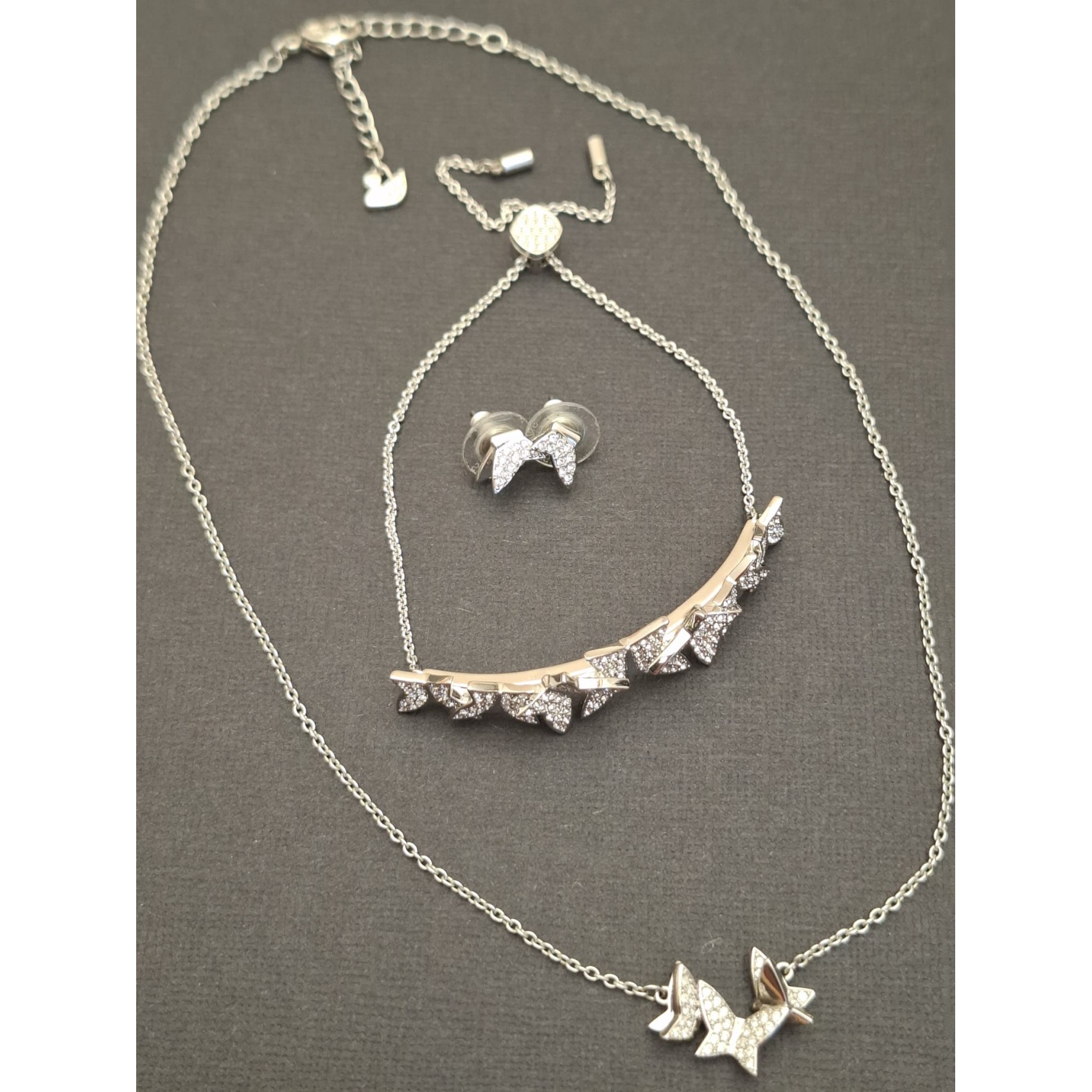 Vintage kaklarota / komplekts SWAROVSKI