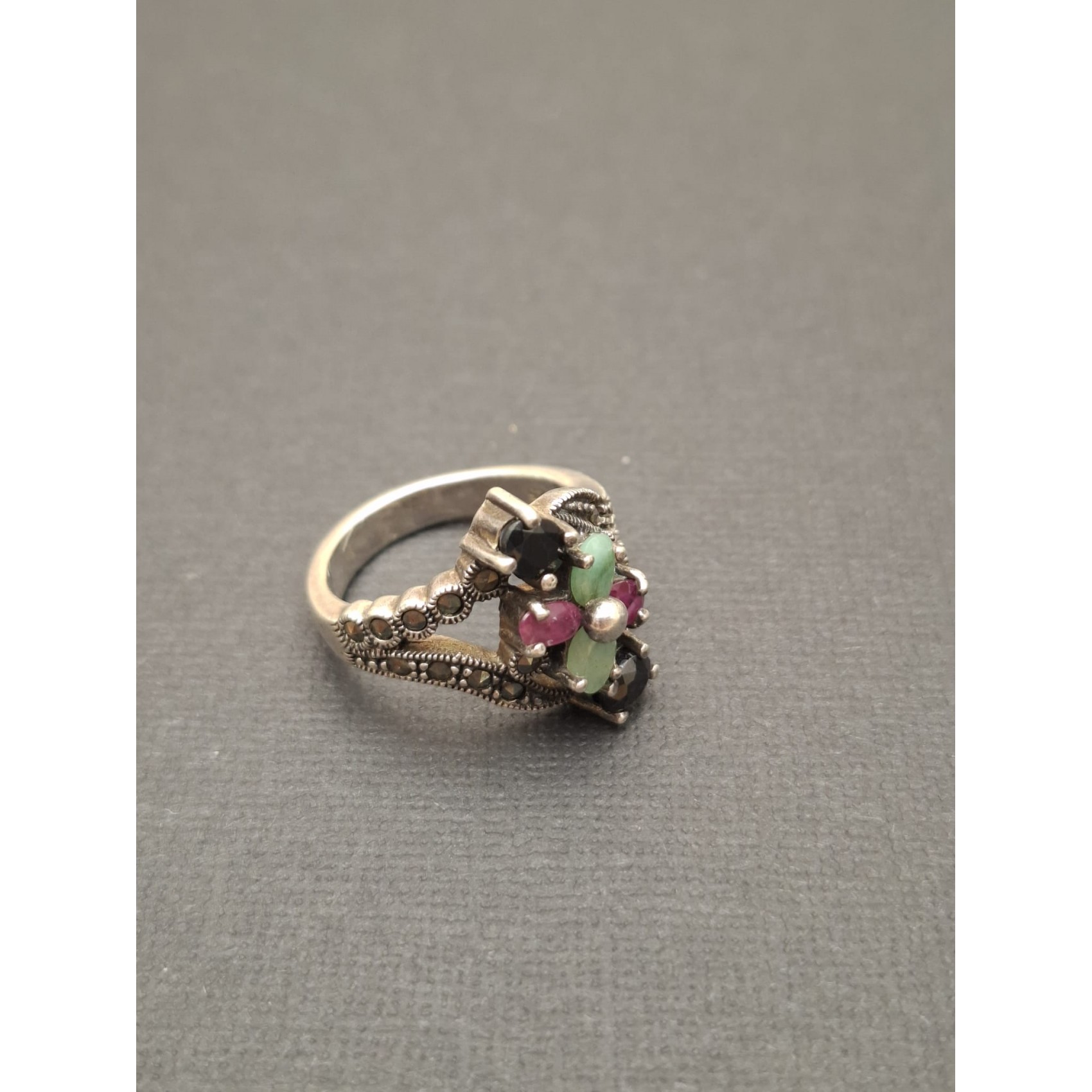 Vintage gredzens / sudrabs 925 /