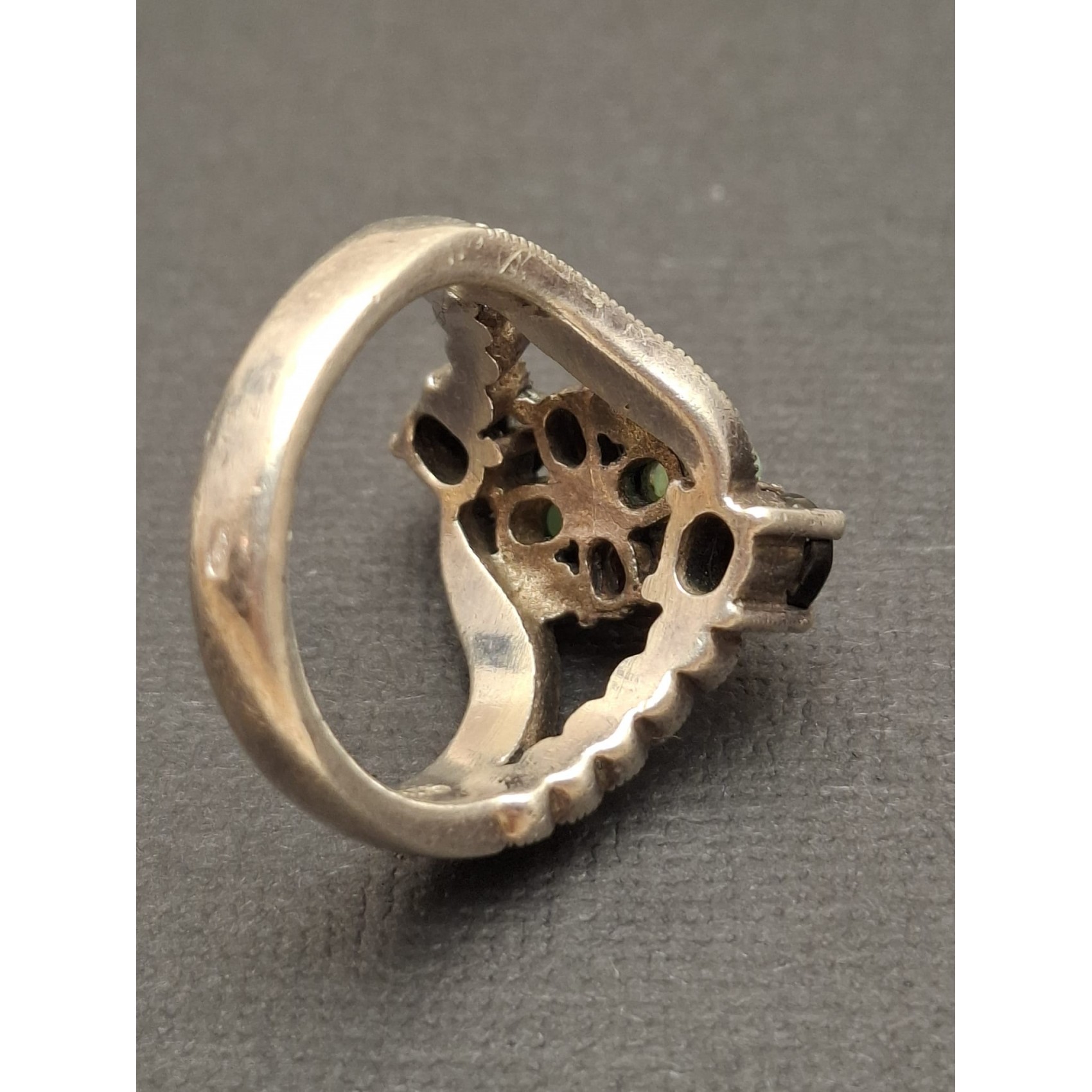 Vintage gredzens / sudrabs 925 /