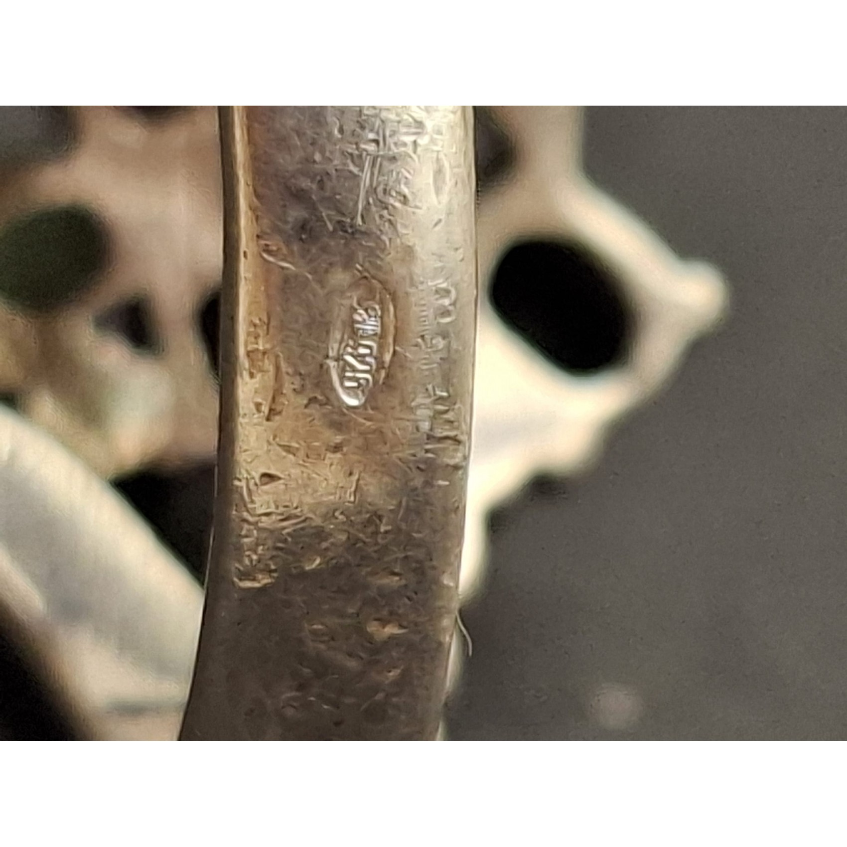 Vintage gredzens / sudrabs 925 /