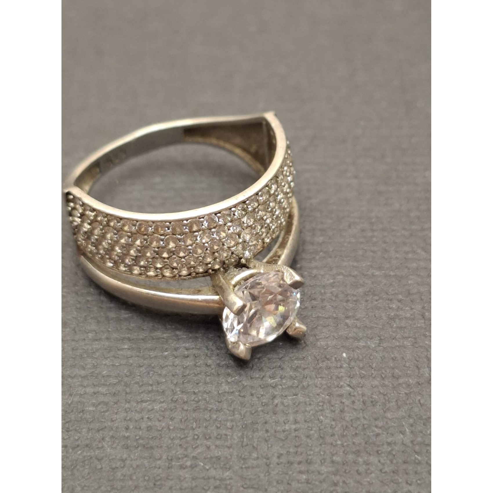 Vintage gredzens / sudrabs 925 /