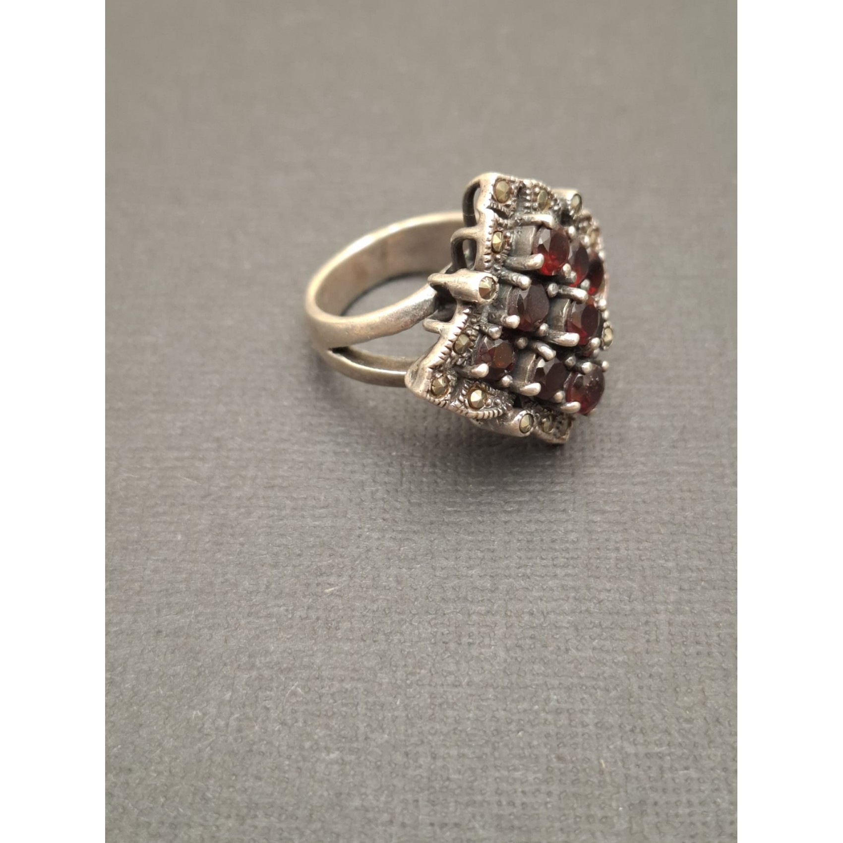 Vintage gredzens / sudrabs 925 /