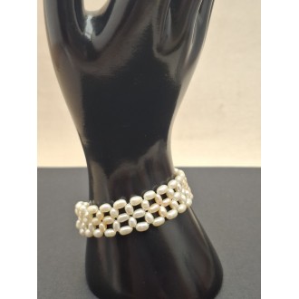 Rokassprādze (dabiskās pērles)