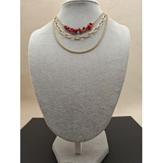 Kaklarota ( dabīgie akmeņi )