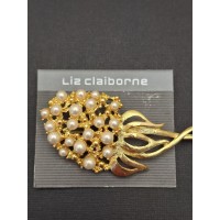 Vintage broša LIZ CLAIBORNE