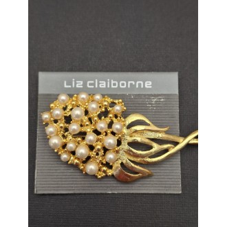 Vintage broša LIZ CLAIBORNE