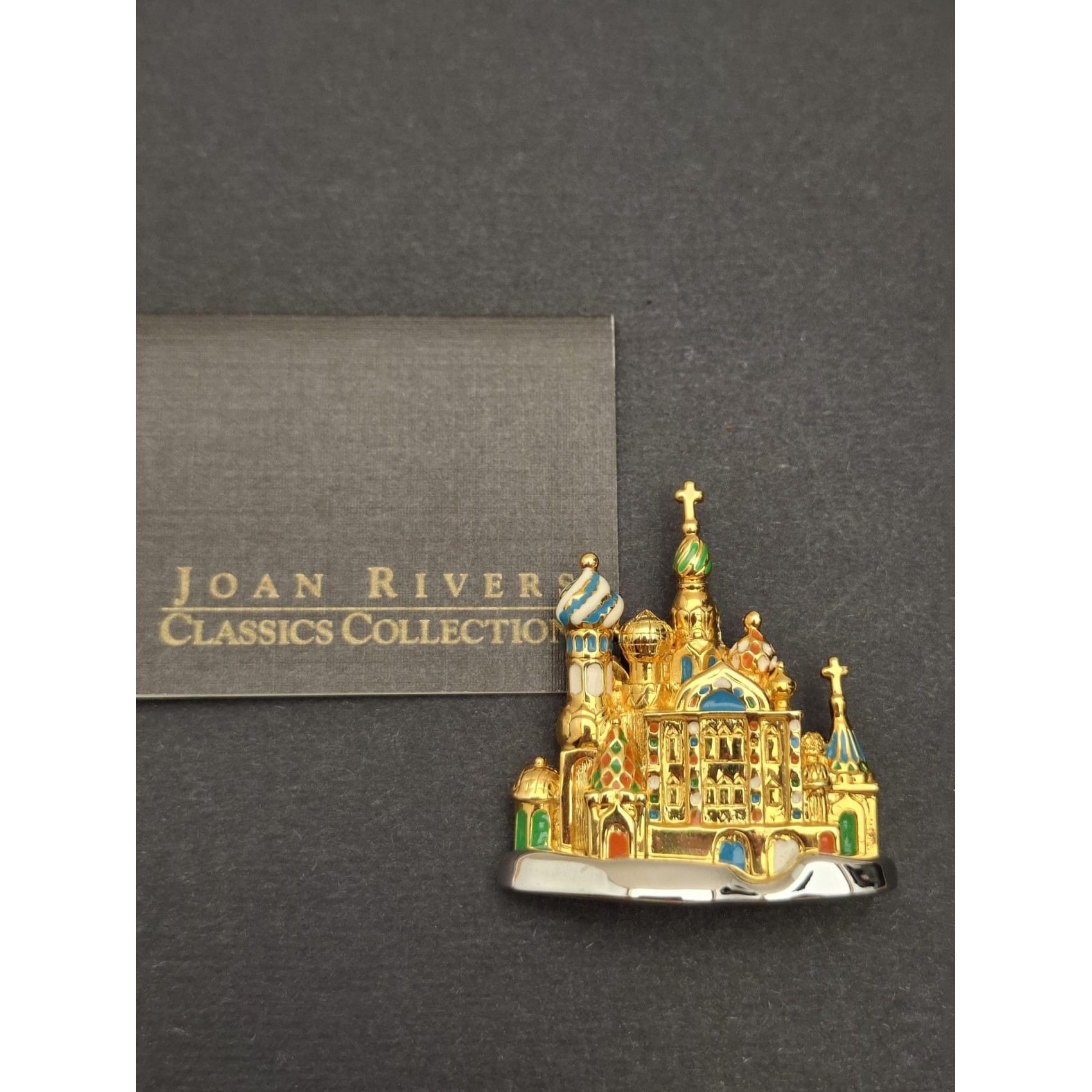 Vintage broša JOAN RIVER