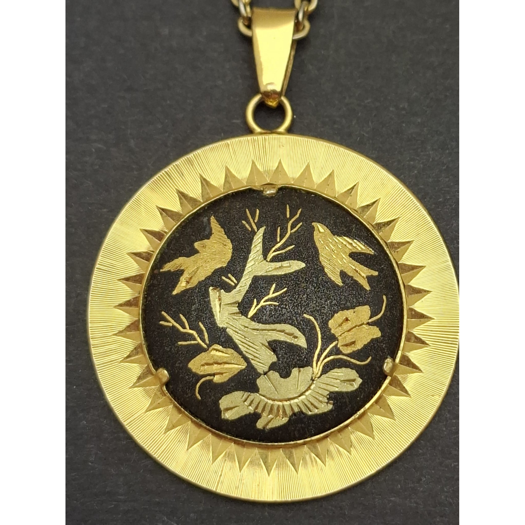 Vintage kaklarota DAMASCENE
