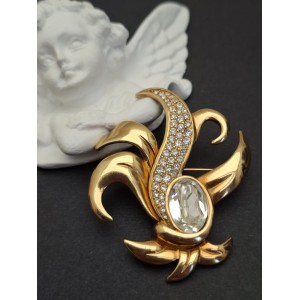 Vintage broša SWAROVSKI