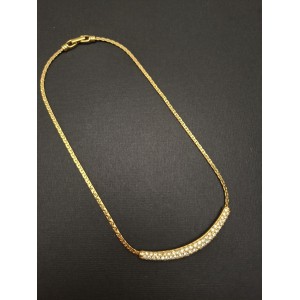 Vintage kaklarota - čokers SWAROVSKI
