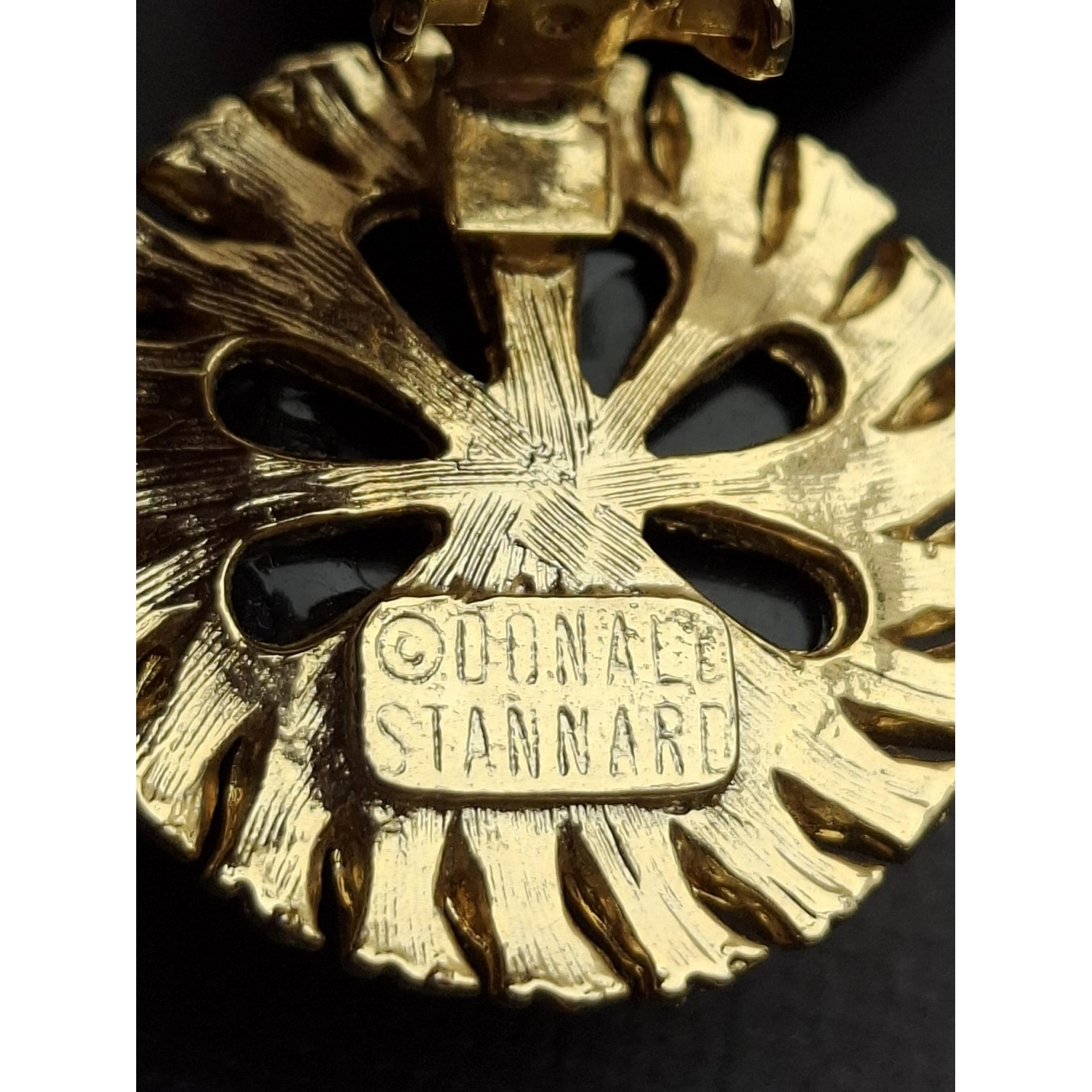 Vintage klipši  DONALD STANNARD